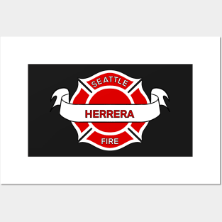 Seattle Fire Department Badge | Station 19 Herrera Posters and Art